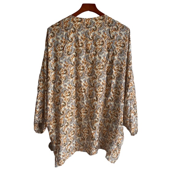 Evereve Margo Paisley Wrap / Swim Cover Up NWT - Picture 6 of 8